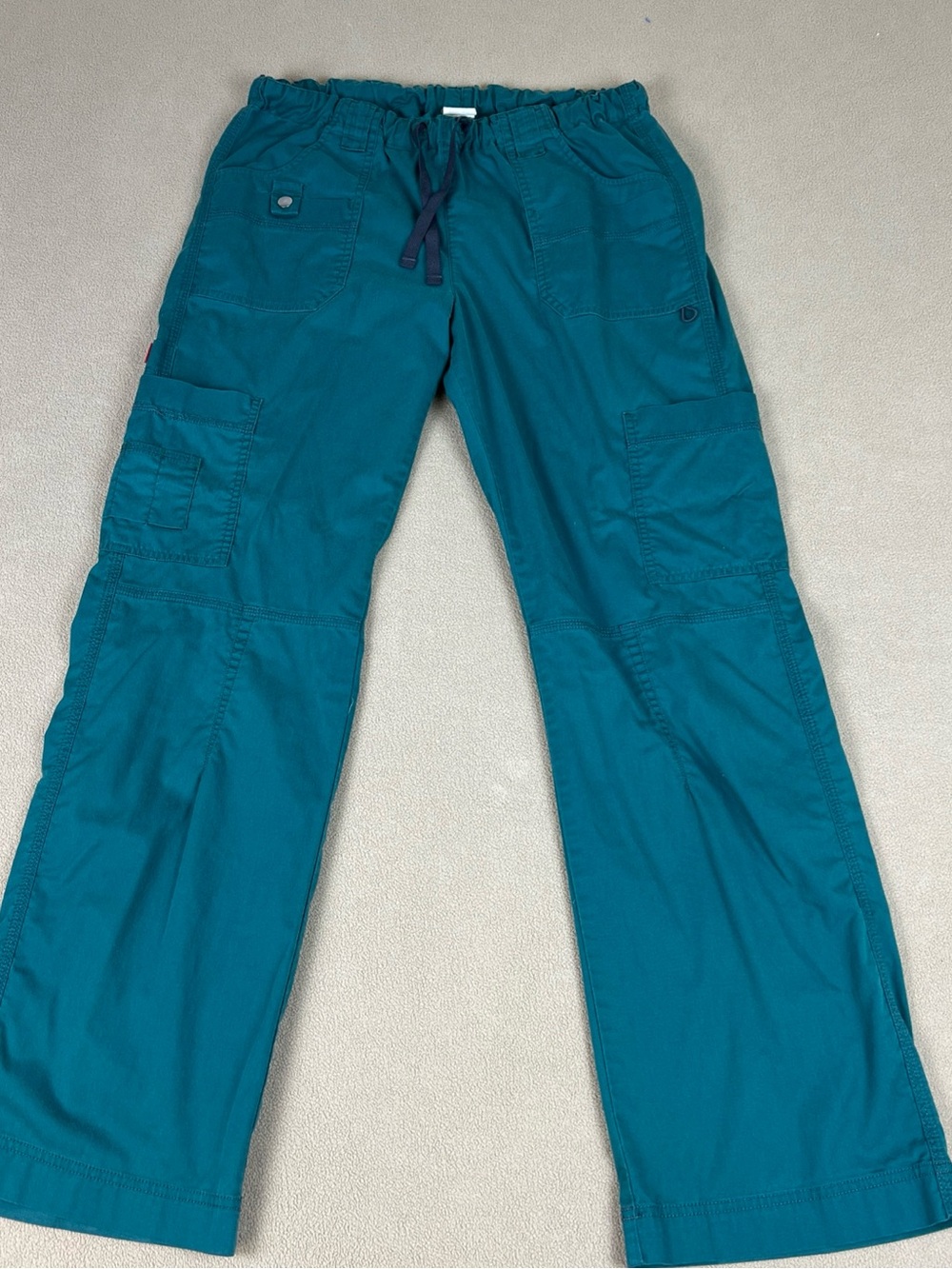 Dickies Women's Scrub Pants, Cargo. Green. Medical, Office. Sz Medium